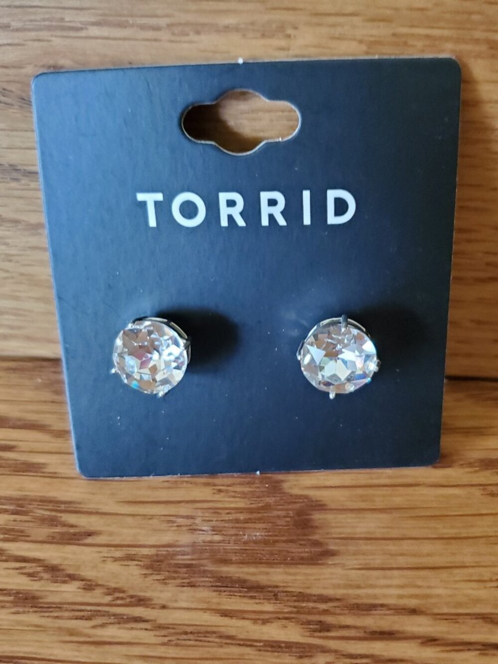 2 for $15 | Round Solitaire CZ Post Earrings | Prom Earrings